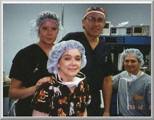 Dr. Silverstein and Operating Room Staff